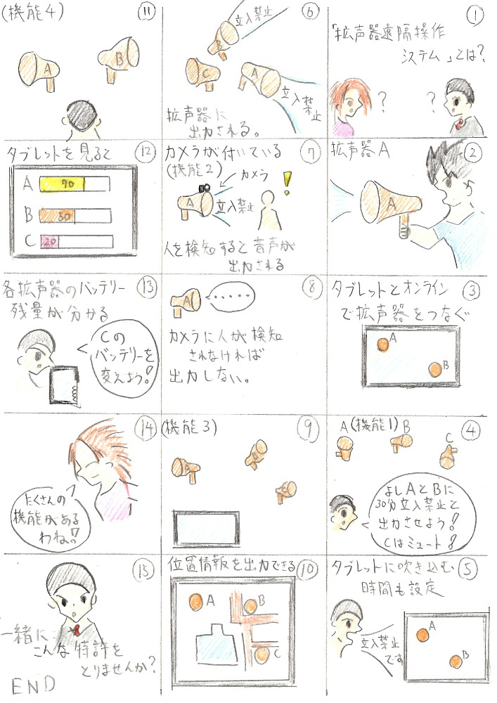 漫画_拡声器遠隔操作システム